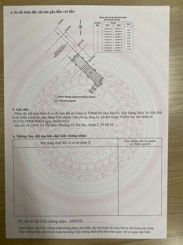 Nhà đẹp 3 tầng, đường võ thị sáu q3, full nội thât đang cho thuê 50tr/ tháng. giá bán 13.5 tỷ tl