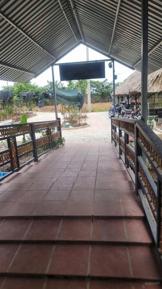Bán đất 10.000m² có sẵn nhà, ao vườn tại xã trung an, củ chi. mặt tiền đường nhựa 12m, sổ đỏ cc