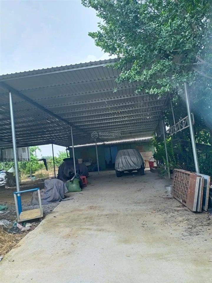 Bán đất 10.000m² có sẵn nhà, ao vườn tại xã trung an, củ chi. mặt tiền đường nhựa 12m, sổ đỏ cc
