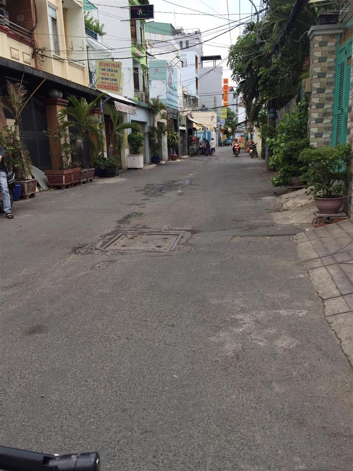 Liền kề q10! nhà cấp 4 hẻm 7m ông ích khiêm q11. dt (4,5x17)m giá 9,8 tỷ(tl)