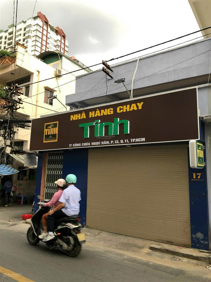 Dt (6,5x13)m. đối diện flemington lê đại hành! nhà 3 tấm mặt tiền 17 công chúa ngọc hân p13