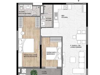 Bán căn 2pn diện tích 82m2 giá chỉ 4,7 tỷ (bao trọn thuế phí) đơn giá chỉ 57 triệu/m2