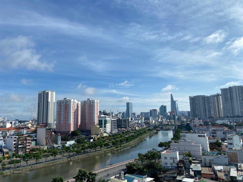 1pn, mặt tiền bến vân đồn, view bitexco, tầng cao, nội thất sang chảnh, cầu ng khoái, kết nối q1