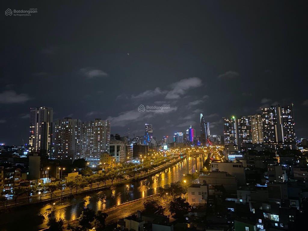 1pn, mặt tiền bến vân đồn, view bitexco, tầng cao, nội thất sang chảnh, cầu ng khoái, kết nối q1