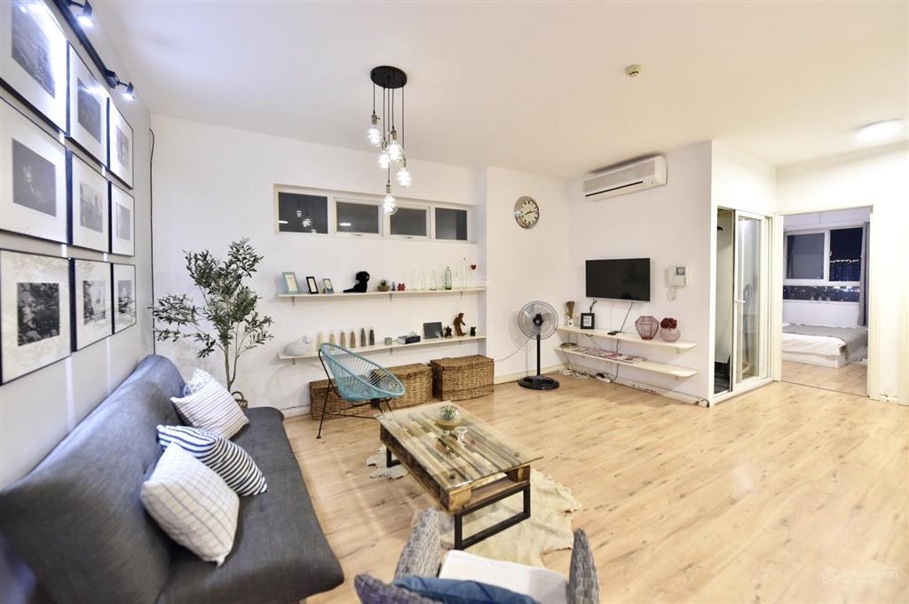 Ch copac, 84m2 view thành phố, 2pn thoáng, full kính phòng ngủ, full nt, tầng cao