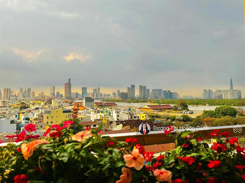 55 m², 1pn 18 m², bếp mở, ban công view skyline, nội thất đầy đủ, an ninh 24/7  oanh 0938 231 ***