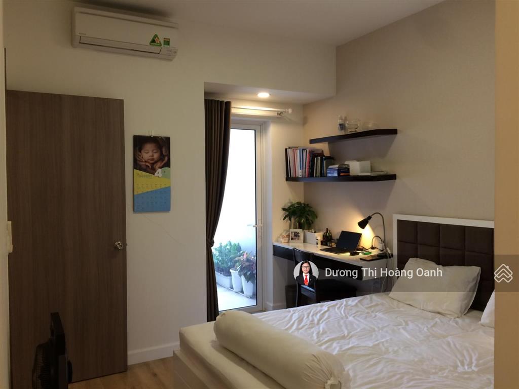 16 triệu cho thuê, 2pn full nt, 68m2, 5 phút đến chợ bến thành, ít kẹt xe, ngập nước, ban công