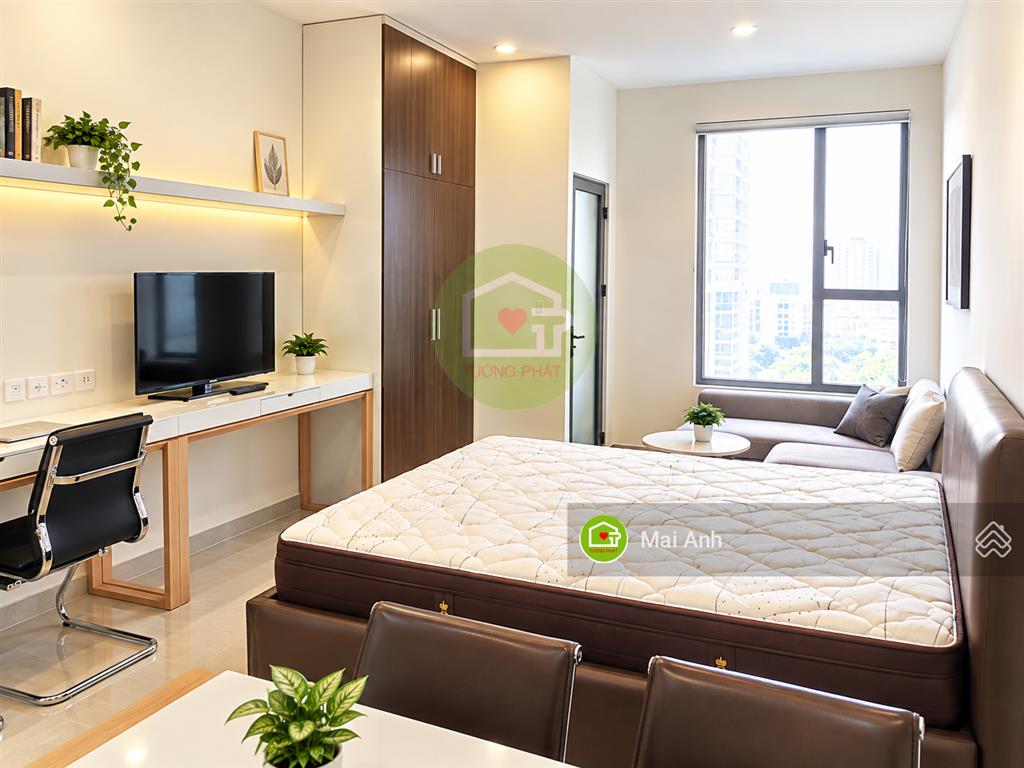 Cho thuê studio 1pn tresor 36m2. nội thất đầy đủ cao cấp. giá 14 triệu/tháng.  0938 503 ***