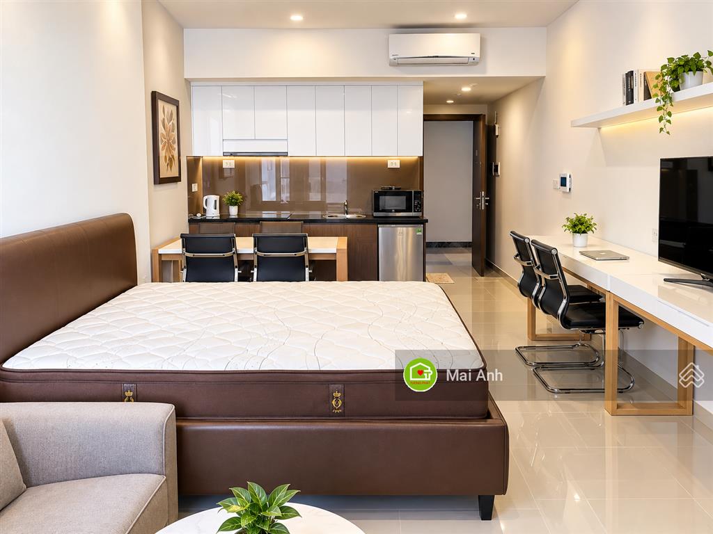 Cho thuê studio 1pn tresor 36m2. nội thất đầy đủ cao cấp. giá 14 triệu/tháng.  0938 503 ***