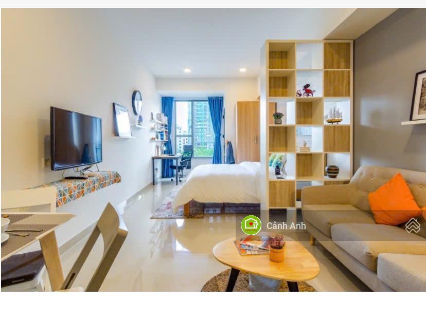 Cho thuê ot 1pn tresor 35m2. nội thất đẹp. giá 15 triệu/tháng. view bitexco