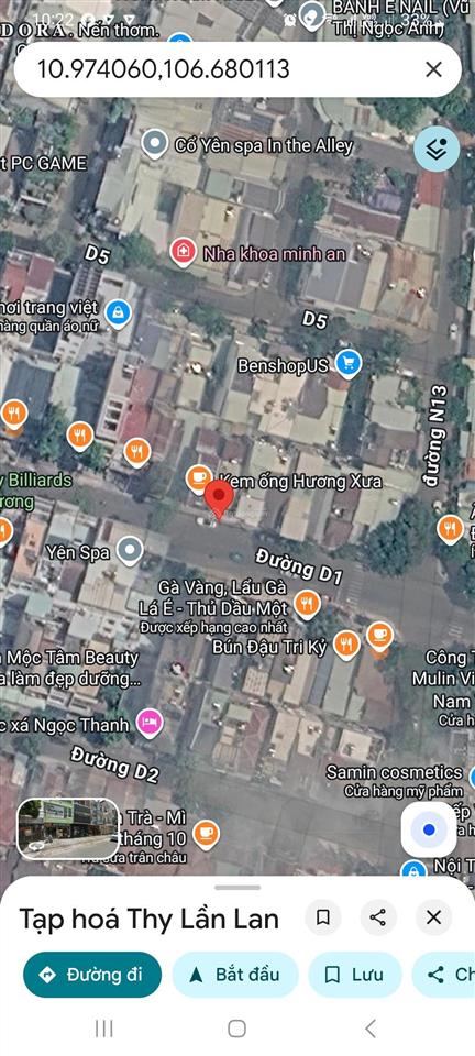 Bán nhà mặt tiền kinh doanh 1 trệt 2 lầu đường d1 khu dân cư phú hòa