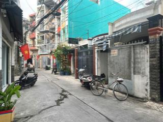 Hẻm 7 m cách mạng tháng 8, quận 3. dt 58 m2, 1 trệt, lửng, 1 lầu, 3 pn, giá 9.2 tỷ tl