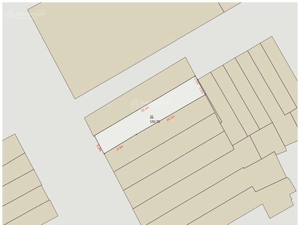 Chỉ 156 triệu/m2, giá mt cao văn lầu rẻ như hẻm xe hơi, dt 5.2x29.3m, dtcn 147.9m2, giá 23 tỷ tl