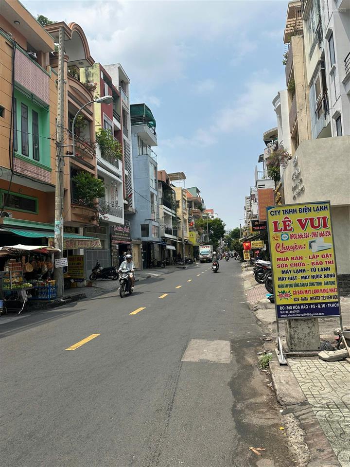 Mt hoà hảo, ngay ngã tư nguyễn tri phương. q10. dt 3x11m, nở hậu 3.15, 2 lầu, st, giá 9.5 tỷ
