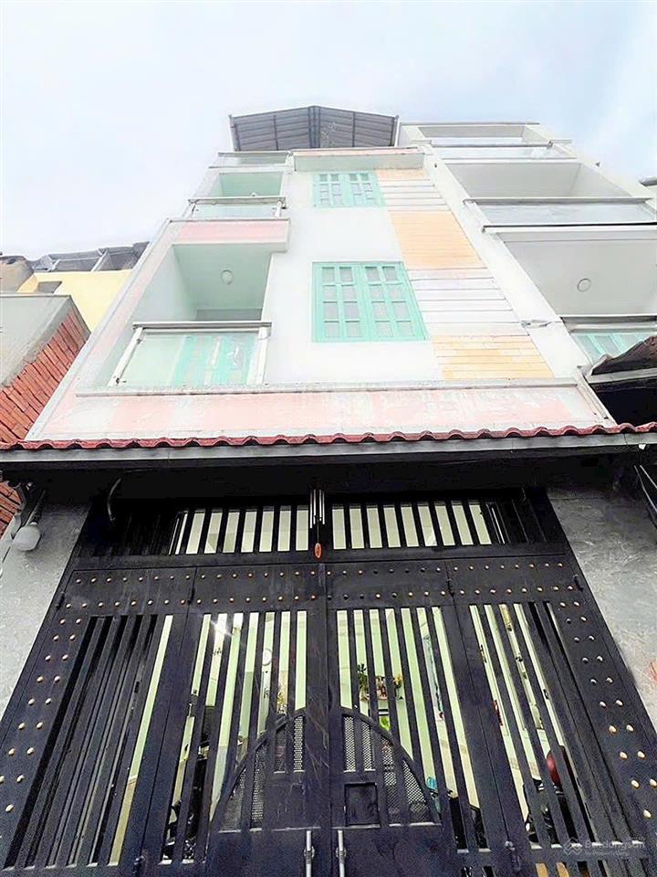 Giá 6,48 tỷ hẻm 64/22/1a hòa bình, phường hòa bình, dt 4x14m, 2 lầu, st, 4pn, khu an ninh