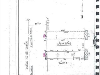 Mt 90 hà tôn quyền, quận 5. dt 3.3x17m, 1 lầu, giá 8.7 tỷ