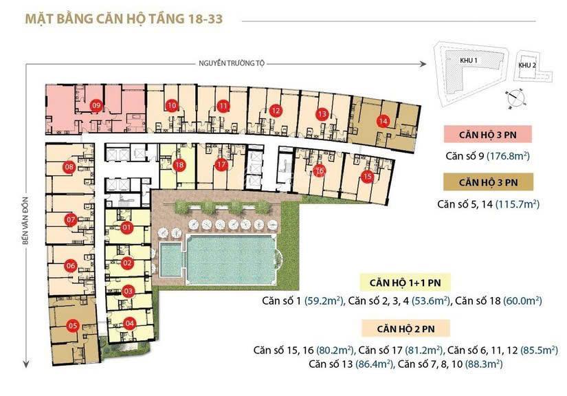 Bán căn hộ 2 pn saigon royal view sông sài gòn thủ thiêm full nội thất giá 12,5 tỷ  0926 377 ***