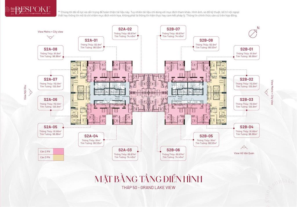Bán chung cư grand sunlake văn quán [ 112m2 ] và [ 70m2 ]  view hồ văn quán, sổ đỏ lâu dài.