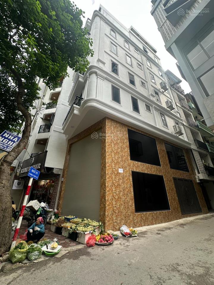 Bán nhà lô góc mặt phố nguyễn ngọc nại thanh xuân dt 65m2 8 tầng. kd sầm uất. giá bán 50 tỷ