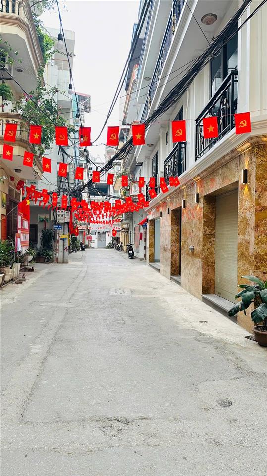 Bán tòa nhà apartment chung cư mini phố lương thế vinh, thanh xuân. dt 85m2 9 tầng lô góc 3 thoáng