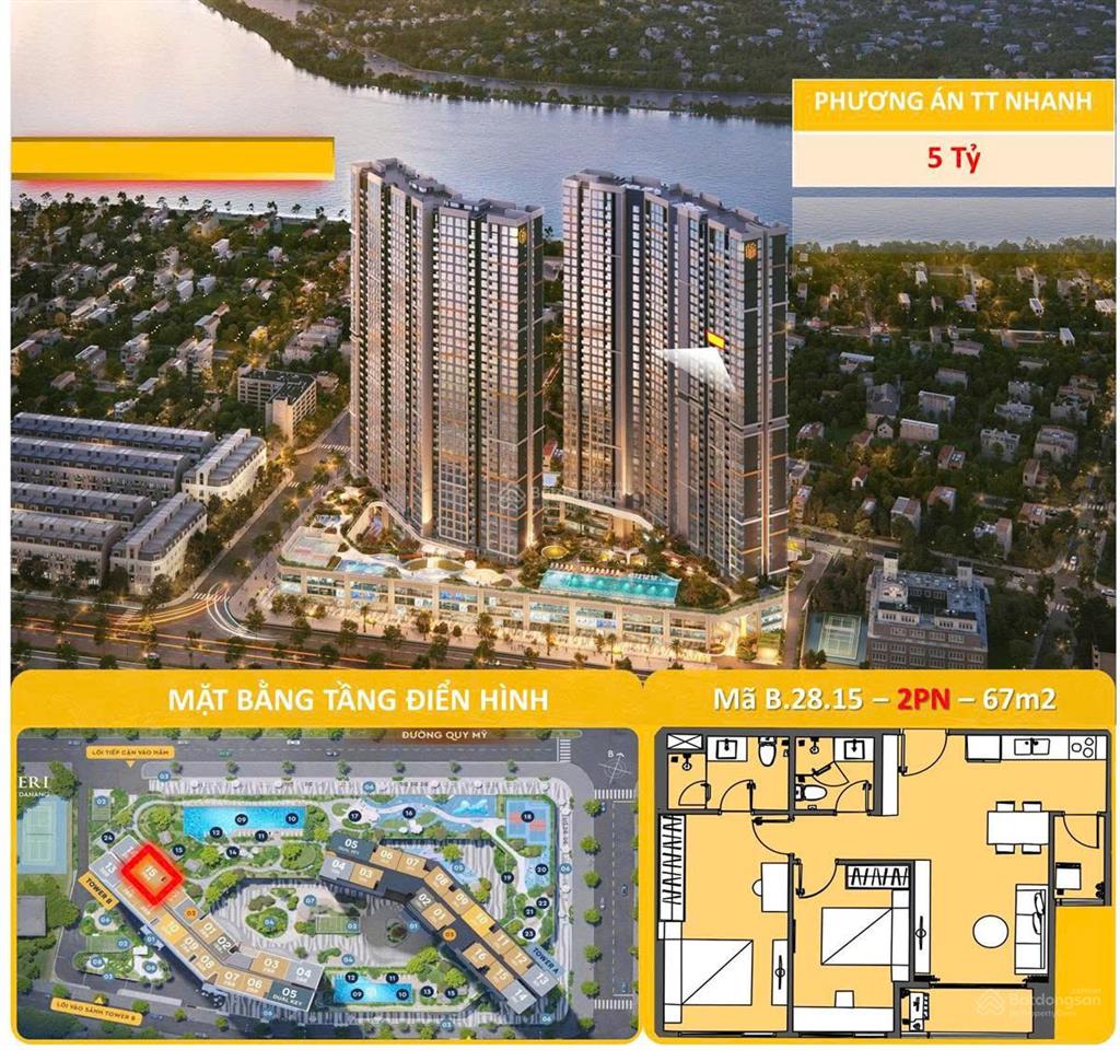 Masteri rivera đà nẵng giỏ hàng chuyển nhượng giá tốt, nhiều căn đẹp