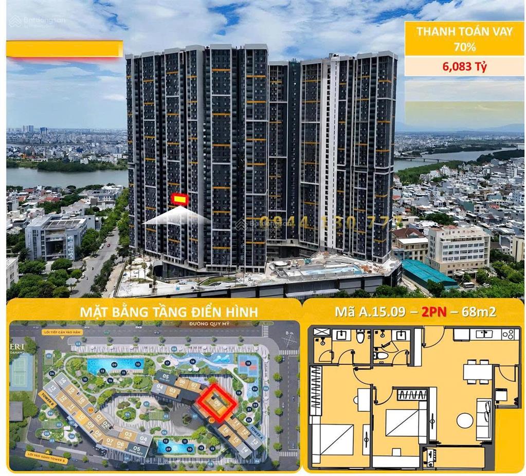Masteri rivera đà nẵng giỏ hàng chuyển nhượng giá tốt, nhiều căn đẹp
