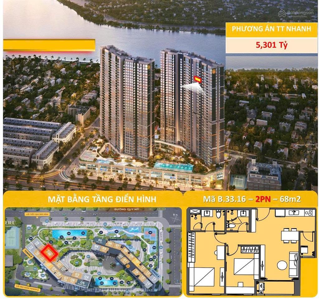 Masteri rivera đà nẵng giỏ hàng chuyển nhượng giá tốt, nhiều căn đẹp