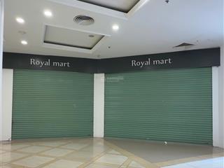 Chính chủ cho thuê 40m2 mặt bằng tầng 1 tòa r5 vinhomes royal city