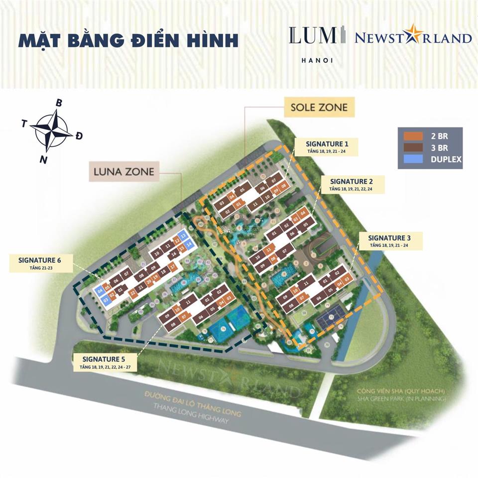 Cắt lỗ căn 3n diện tích 85,6m² tòa s6 dự án lumi hn hướng đn giá 6,6 tỷ bp.  0916 411 ***