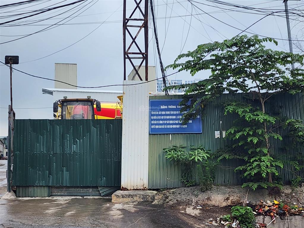 Bán 1900m2 đất thương mại dịch vụ. sổ đỏ đường nguyễn xiển, hn. phù hợp logictic, vp, trụ sở cty.