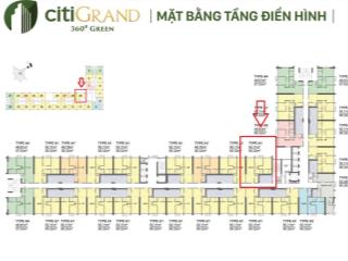 Bán căn 2pn 2wc citi grand tầng 10 view landmark81 giá chỉ 3.45 tỷ