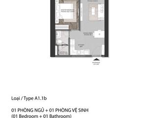 Bán căn 1 phòng ngủ 52m2 eaton park tầng cao view pháo hoa giá 7,4 tỷ