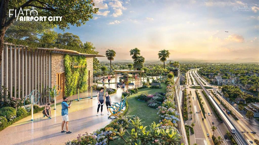 Căn hộ tp sân bay long thành, mặt tiền 25b tuyến metro thủ thiêm. căn góc vip 2 ban công 94m2