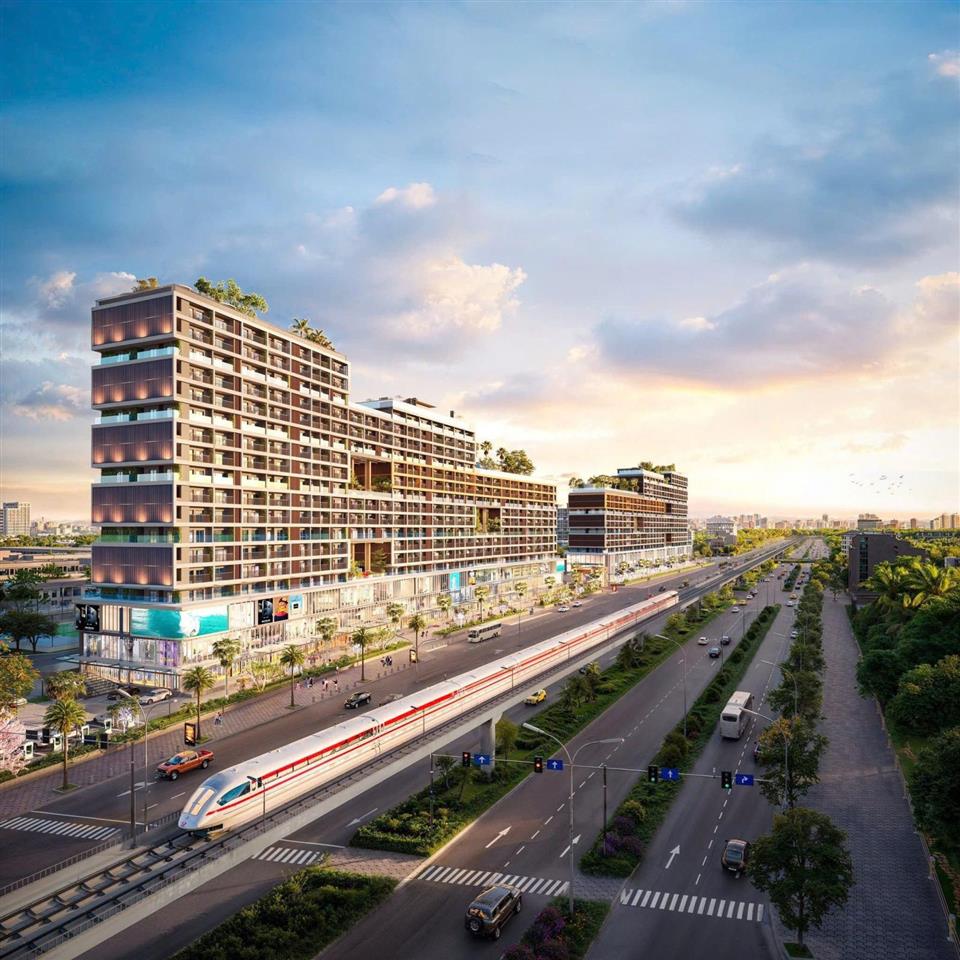 Căn hộ mặt tiền 25b, có tuyến metro vào sân bay long thành. nhận nhà cho thuê ngay, giá 2,397 tỷ,