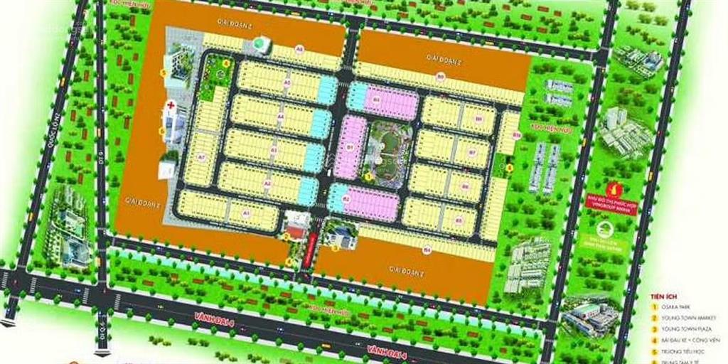 Chính chủ kẹt tiền bán đất young town tây bắc sài gòn  1 tỷ