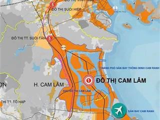Bán đất cam lâm đối diện đại đô thị vin cam lâm