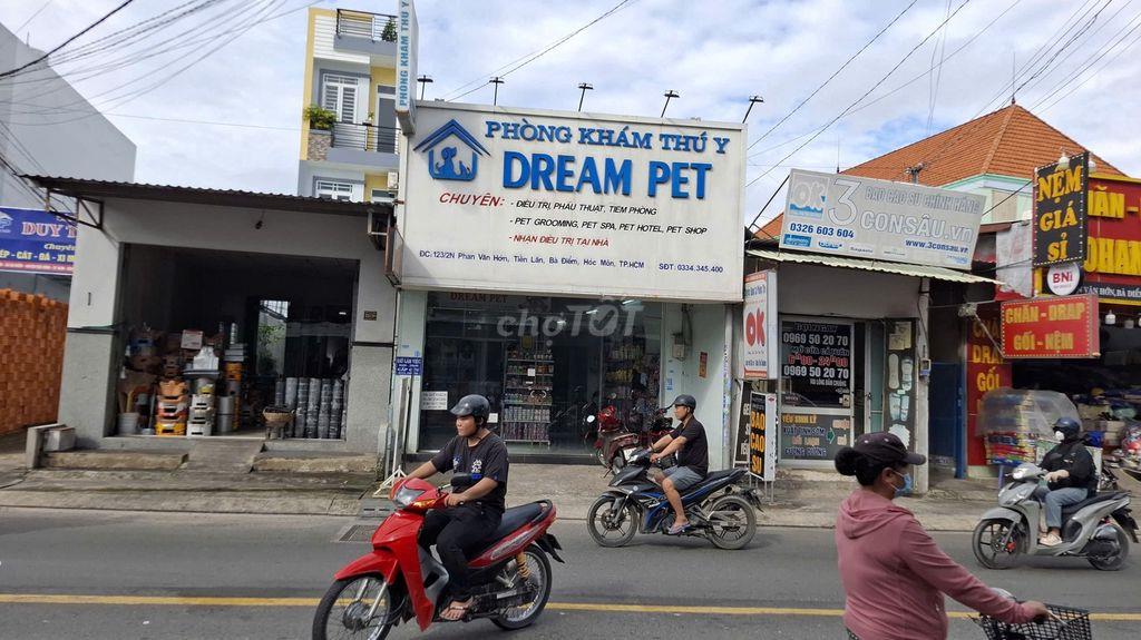 HOT- Nhà DT 5x30 mặt tiền Phan Văn Hớn, gần chợ, UBND xã Bà Điểm-HMon