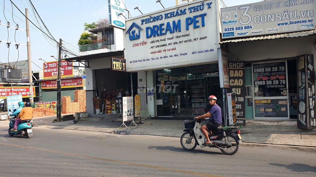 HOT- Nhà DT 5x30 mặt tiền Phan Văn Hớn, gần chợ, UBND xã Bà Điểm-HMon