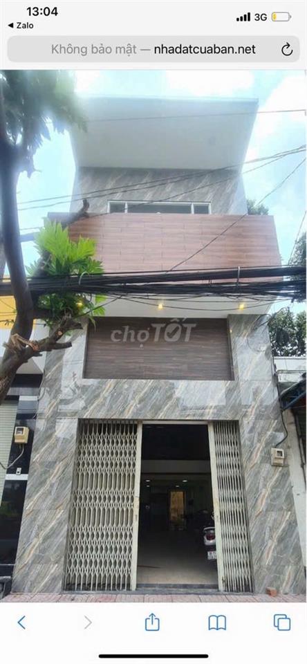 Bán gấp nhà lửng + lầu DT 4,5x15 mặt tiền QL22 gần ngã 4 Trung Chánh