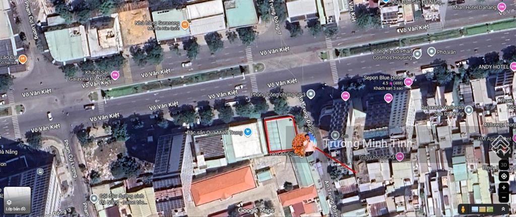 Bán đất 2mt võ văn kiệt, sơn trà, đà nẵng đường võ văn kiệt, phường phước mỹ, sơn trà, đà nẵng