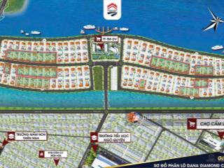 Bán đất biệt thự đảo nổi, cẩm lệ, đà nẵng, 52 triệu/ m2, 735 m2, đẹp, nhiều tiện ích, có bán lẻ