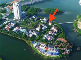 Chủ gửi bán lô biệt thự đảo xanh, dt 400 m2, đi bộ ra sông mát mẻ, xây biệt thự siêu vip.