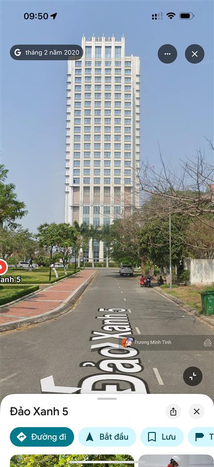 Chủ gửi bán đất khu biệt thự đảo xanh, dt 400m2, đi bộ ra sông mát mẻ, xây biệt thự siêu vip