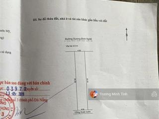 Chính chủ gửi đường dương đình nghệ, khu du lịch sầm uất, cách biển vài phút đi bộ, dt  225 m²