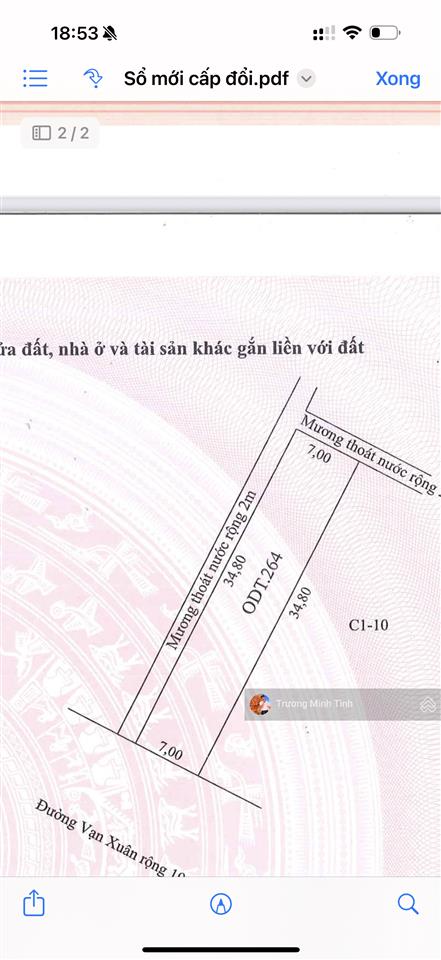 Bán 3 lô liền kề đường vạn xuân  hội an, vị trí đẹp, đường rộng 19 m , dt  730,8 m² mặt tiền 27m
