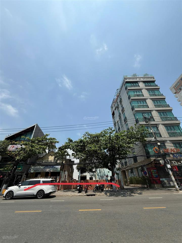 Bán đất góc 2 mặt tiền phố nguyễn văn thoại, đà nẵng. diện tích 218m2 ngang 10.56m gần biển mỹ khê