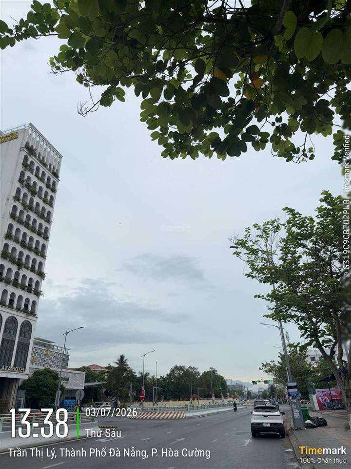 Mặt tiền đường trần thị lý trục đường huyết mạch kết nối trung tâm thành phố với biển mỹ khê