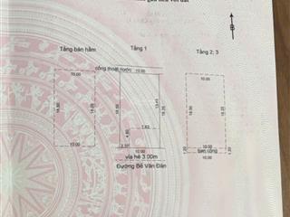 Chính chủ cần bán nhà mặt tiền bế văn đàn thanh khê đà nẵng dt 183,7 m2 mặt tiền 10m kinh doanh