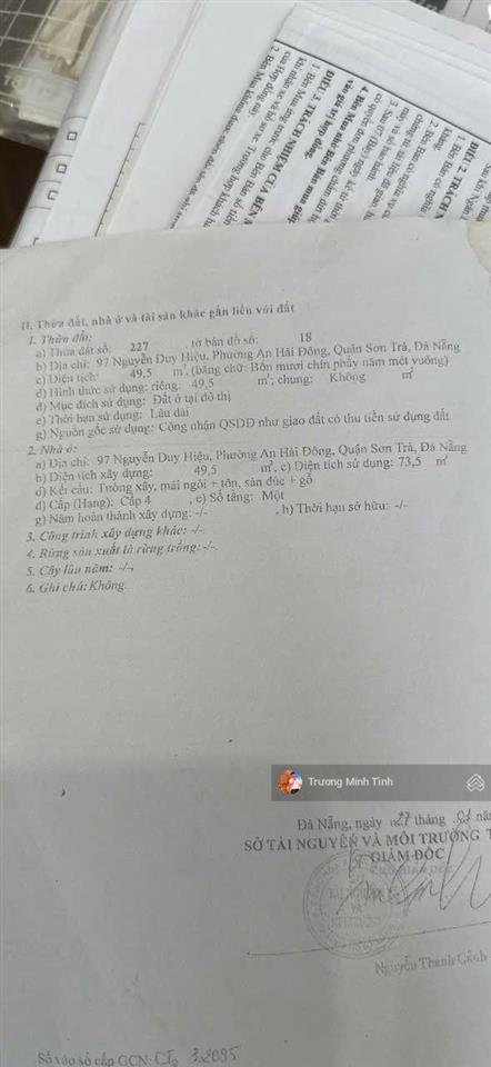 Bán lô góc 2 mặt tiền nguyễn duy hiệu  thủ khoa huân dt 49,5 m2 mặt tiền 9m kinh doanh