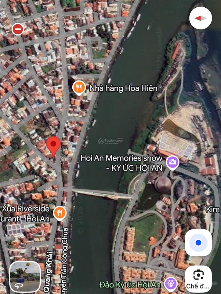560m full đất ở mặt tiền đường 7m5 trần quang khải đối diện ký ức hội an giảm gấp chỉ 19 tỷ